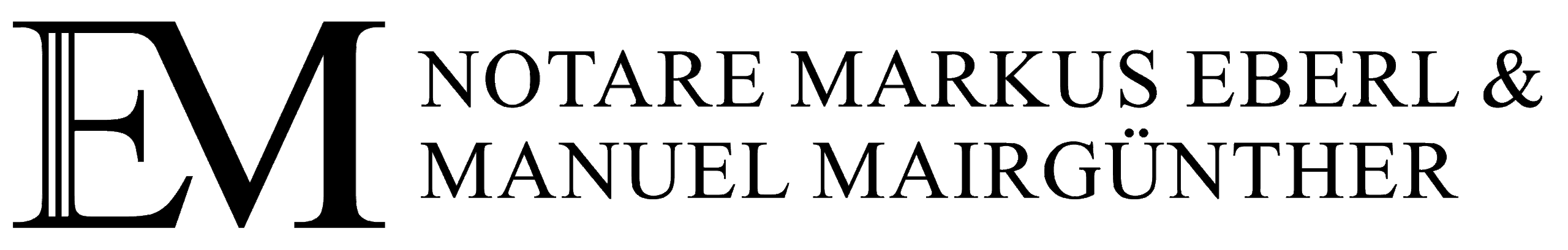 Notare Markus Eberl und Manuel Mairgünther